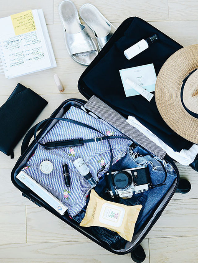Tips for traveling with only carry-on luggage in the summer
