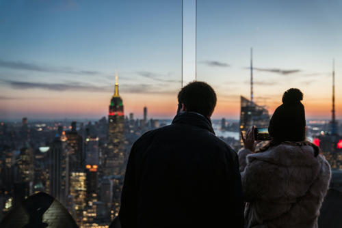 Top of the Rock - sunset views