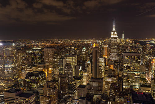 Top of the Rock - night views
